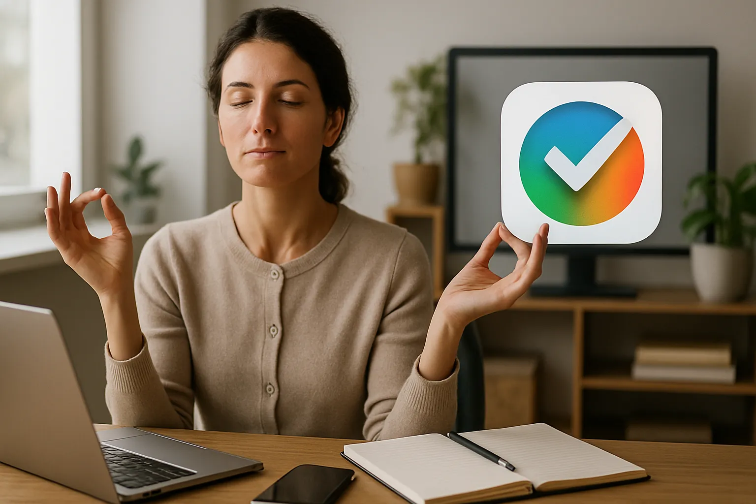 Mindfulness integrado en herramientas de productividad