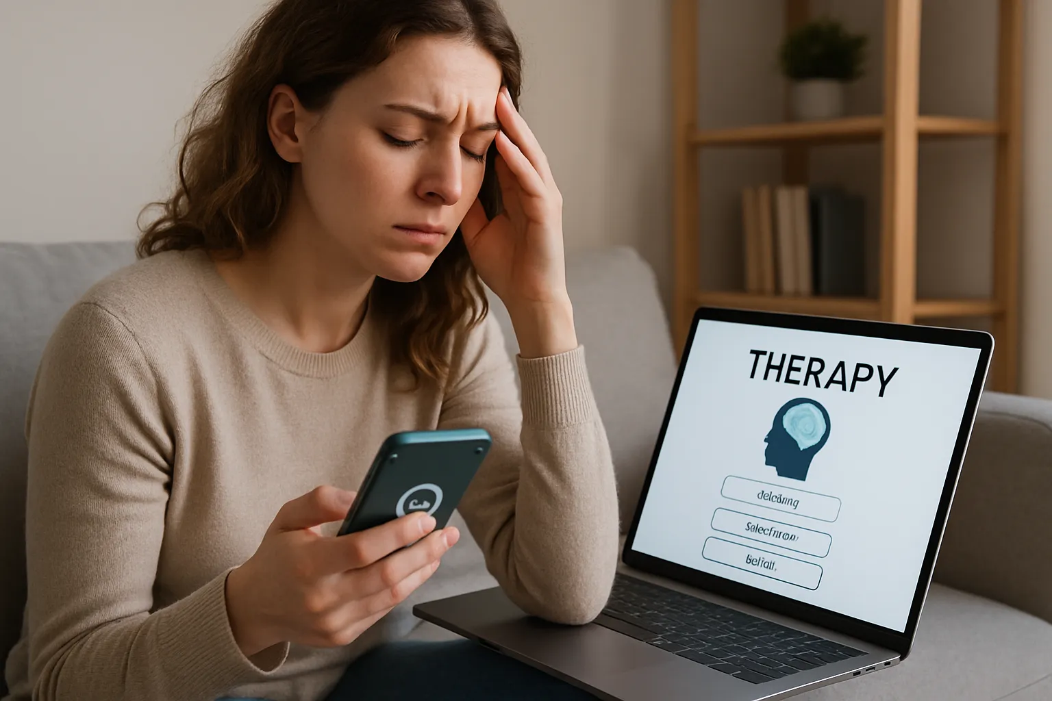 Terapias digitales para gestionar la ansiedad